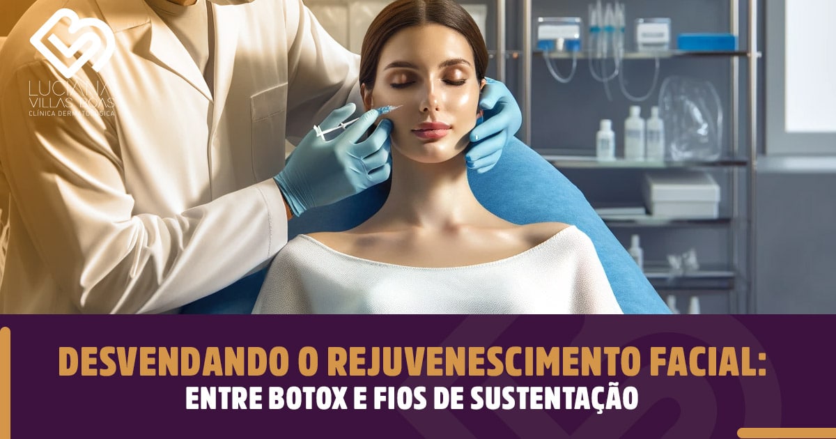 Desvendando o Rejuvenescimento Facial: Entre Botox e Fios de Sustentação